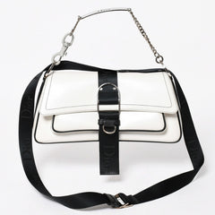Christian Dior クリスチャンディオール ハードコアライン ショルダーバッグ 05-MA-0014 ラインストーン ガリアーノ期 美品 中古 4a004775