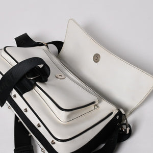 Christian Dior クリスチャンディオール ハードコアライン ショルダーバッグ 05-MA-0014 ラインストーン ガリアーノ期 美品 中古 4a004775