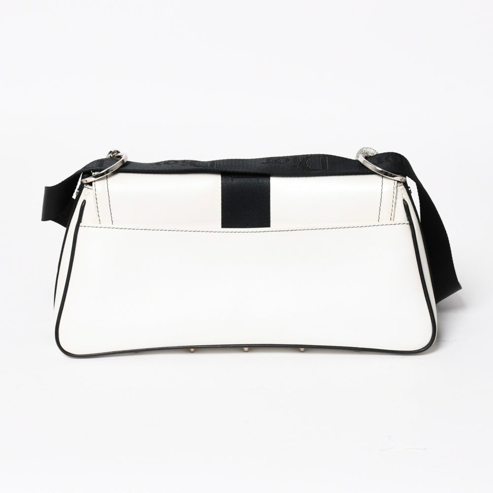 Christian Dior Hardcore Line Shoulder Bag 05-MA-0014 Rhinestone Galliano Period Good Condition Used 4a004775