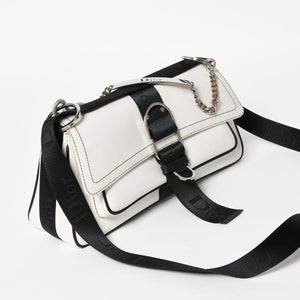 Christian Dior クリスチャンディオール ハードコアライン ショルダーバッグ 05-MA-0014 ラインストーン ガリアーノ期 美品 中古 4a004775