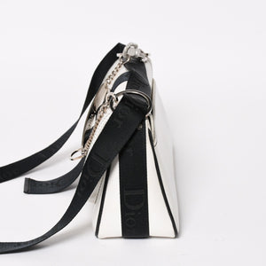 Christian Dior クリスチャンディオール ハードコアライン ショルダーバッグ 05-MA-0014 ラインストーン ガリアーノ期 美品 中古 4a004775