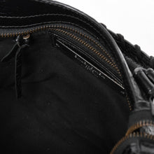 Load image into Gallery viewer, 極美品 BALENCIAGA バレンシアガ クラシック ミニ シティ 2WAY ショルダーバッグ 300295 ロゴ ブラック マットブラック金具 中古 4a004502