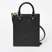 Load image into Gallery viewer, 極美品 LOUIS VUITTON ルイヴィトン モノグラムアンプラント プティット サックプラ 2WAY ショルダーバッグ ハンドバッグ ブラック M81417 中古 4a004581