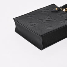 Load image into Gallery viewer, 極美品 LOUIS VUITTON ルイヴィトン モノグラムアンプラント プティット サックプラ 2WAY ショルダーバッグ ハンドバッグ ブラック M81417 中古 4a004581