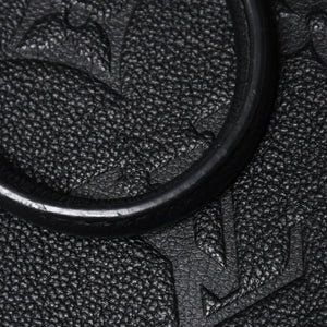 極美品 LOUIS VUITTON ルイヴィトン モノグラムアンプラント プティット サックプラ 2WAY ショルダーバッグ ハンドバッグ ブラック M81417 中古 4a004581