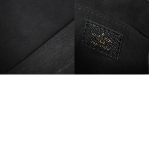 極美品 LOUIS VUITTON ルイヴィトン モノグラムアンプラント プティット サックプラ 2WAY ショルダーバッグ ハンドバッグ ブラック M81417 中古 4a004581