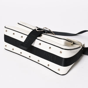 Christian Dior クリスチャンディオール ハードコアライン ショルダーバッグ 05-MA-0014 ラインストーン ガリアーノ期 美品 中古 4a004775