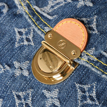 Load image into Gallery viewer, 極美品 LOUIS VUITTON ルイヴィトン ミニプリーティ ワンショルダーバッグ M95050 モノグラム デニム インディゴブルー 中古 4a004766