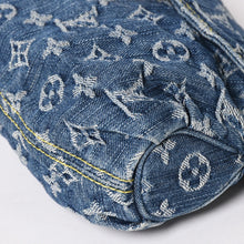 Load image into Gallery viewer, 極美品 LOUIS VUITTON ルイヴィトン ミニプリーティ ワンショルダーバッグ M95050 モノグラム デニム インディゴブルー 中古 4a004766