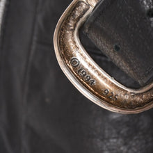 Load image into Gallery viewer, CHROME HEARTS クロムハーツ スナットバッグ XL ダガー ガンスリンガー レザーボディバッグ ウエストバッグ シルバー925 美品 中古 4a004646