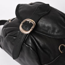 Load image into Gallery viewer, CHROME HEARTS クロムハーツ スナットバッグ XL ダガー ガンスリンガー レザーボディバッグ ウエストバッグ シルバー925 美品 中古 4a004646