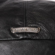 Load image into Gallery viewer, CHROME HEARTS クロムハーツ スナットバッグ XL ダガー ガンスリンガー レザーボディバッグ ウエストバッグ シルバー925 美品 中古 4a004646