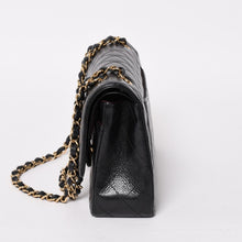 Load image into Gallery viewer, 極美品 CHANEL シャネル マトラッセ25 Wフラップ Wチェーンショルダーバッグ22番台 ココマーク キャビアスキン ブラック 中古 4a004749