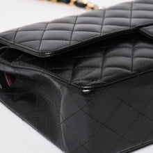 Load image into Gallery viewer, 極美品 CHANEL シャネル マトラッセ25 Wフラップ Wチェーンショルダーバッグ22番台 ココマーク キャビアスキン ブラック 中古 4a004749