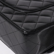 Load image into Gallery viewer, 極美品 CHANEL シャネル マトラッセ25 Wフラップ Wチェーンショルダーバッグ22番台 ココマーク キャビアスキン ブラック 中古 4a004749