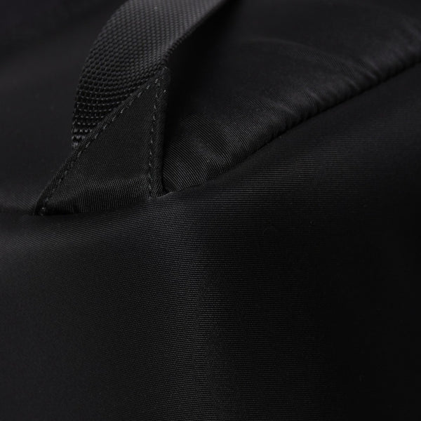 極美品 PRADA プラダ TESSUTO POCKET ナイロン バックパック リュック ボディバッグ 2VZ044 ブラック カーキ ラバーロゴ テスートナイロン シルバー金具 中古 4a004772