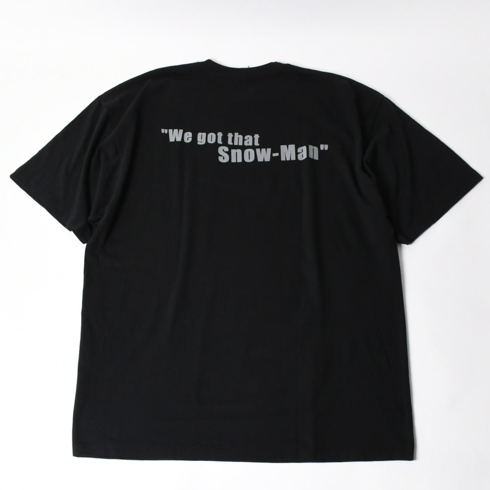 極美品 Mr. Snow-Man ミスタースノーマン 00's 半袖Tシャツ サイズ4XL YOUNG JEEZY ヤング ジージー グリッター 雪だるま 中古 4a004788