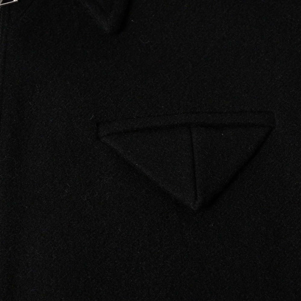 Mint condition BOTTEGA VENETA Bottega Veneta wool jacket, cropped, zip-up, 646907 V0AW0 Black with silver hardware, pre-owned, item number 4a004823