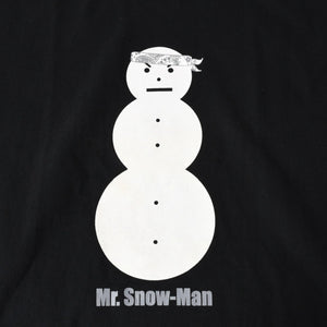 極美品 Mr. Snow-Man ミスタースノーマン 00's 半袖Tシャツ サイズ4XL YOUNG JEEZY ヤング ジージー グリッター 雪だるま 中古 4a004788