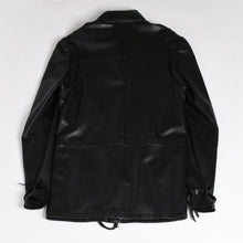 Load image into Gallery viewer, 極美品 DIOR HOMME ディオール オム 04SS ストリップ期 レザージャケット 4EH5043006 サイズ46 ブラック エディ期 中古 4a004517