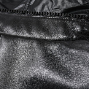 極美品 DIOR HOMME ディオール オム 04SS ストリップ期 レザージャケット 4EH5043006 サイズ46 ブラック エディ期 中古 4a004517