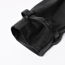 Load image into Gallery viewer, 極美品 DIOR HOMME ディオール オム 04SS ストリップ期 レザージャケット 4EH5043006 サイズ46 ブラック エディ期 中古 4a004517