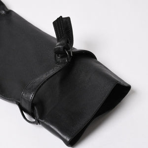 極美品 DIOR HOMME ディオール オム 04SS ストリップ期 レザージャケット 4EH5043006 サイズ46 ブラック エディ期 中古 4a004517