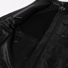 Load image into Gallery viewer, 極美品 DIOR HOMME ディオール オム 04SS ストリップ期 レザージャケット 4EH5043006 サイズ46 ブラック エディ期 中古 4a004517