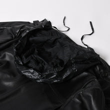 Load image into Gallery viewer, 極美品 DIOR HOMME ディオール オム 04SS ストリップ期 レザージャケット 4EH5043006 サイズ46 ブラック エディ期 中古 4a004517