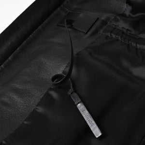 極美品 DIOR HOMME ディオール オム 04SS ストリップ期 レザージャケット 4EH5043006 サイズ46 ブラック エディ期 中古 4a004517