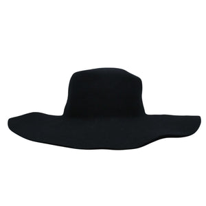 Yohji Yamamoto FEMME 18SS Wool Hat Hat FW-H07-162 Black Archive Good Condition Used 4a004789