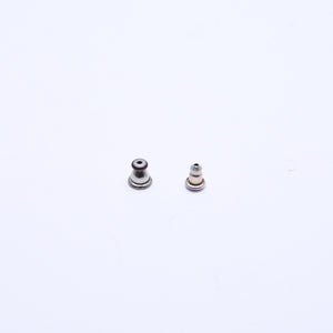 CHANEL シャネル ココマーク ピアス 重量約2.17g 02P刻印 樹脂系 メタル パープル ブラウン グラデーション 両耳用 美品 中古 4a004556