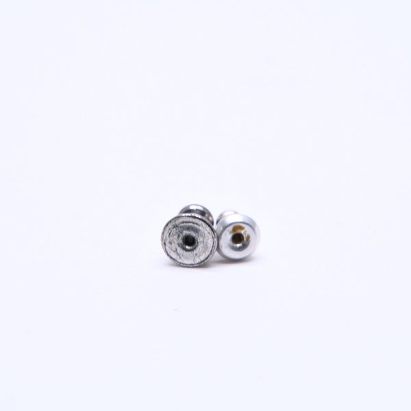 CHANEL シャネル ココマーク ピアス 重量約2.17g 02P刻印 樹脂系 メタル パープル ブラウン グラデーション 両耳用 美品 中古 4a004556