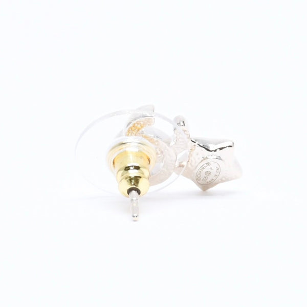 CHANEL Chanel earrings here mark star color stone light gold B25 stamp weight approx. 2.83g mint condition used 4a004576