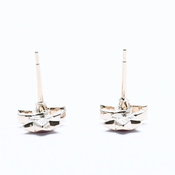CHANEL Chanel earrings here mark star color stone light gold B25 stamp weight approx. 2.83g mint condition used 4a004576