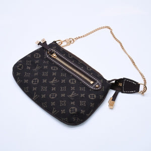 新品未使用 LOUIS VUITTON ルイヴィトン ミニ ポシェット アクセソワール アクセサリーポーチ M95668 モノグラム ミニラン 中古 4a004622