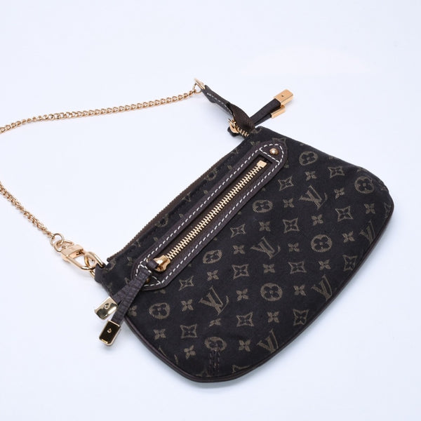 新品未使用 LOUIS VUITTON ルイヴィトン ミニ ポシェット アクセソワール アクセサリーポーチ M95668 モノグラム ミニラン 中古 4a004622
