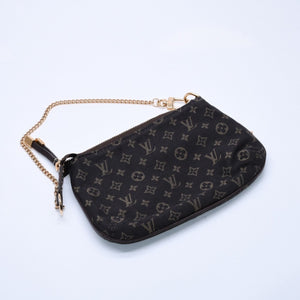 新品未使用 LOUIS VUITTON ルイヴィトン ミニ ポシェット アクセソワール アクセサリーポーチ M95668 モノグラム ミニラン 中古 4a004622