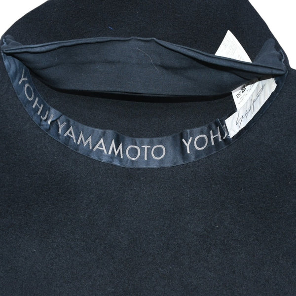 Yohji Yamamoto FEMME 18SS Wool Hat Hat FW-H07-162 Black Archive Good Condition Used 4a004789