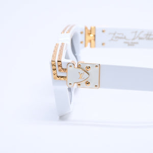 LOUIS VUITTON ルイヴィトン サングラス 1.1 ミリオネア アイウェア Z1166E 9F1 サイズ58□17 145 ホワイト 美品 中古 4a004827