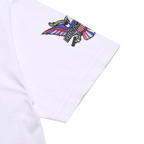 The Diplomats ザ ディプロマッツ DIPSET ディプセット 半袖Tシャツ サイズM ホワイト ブラック 美品 中古 4a004794