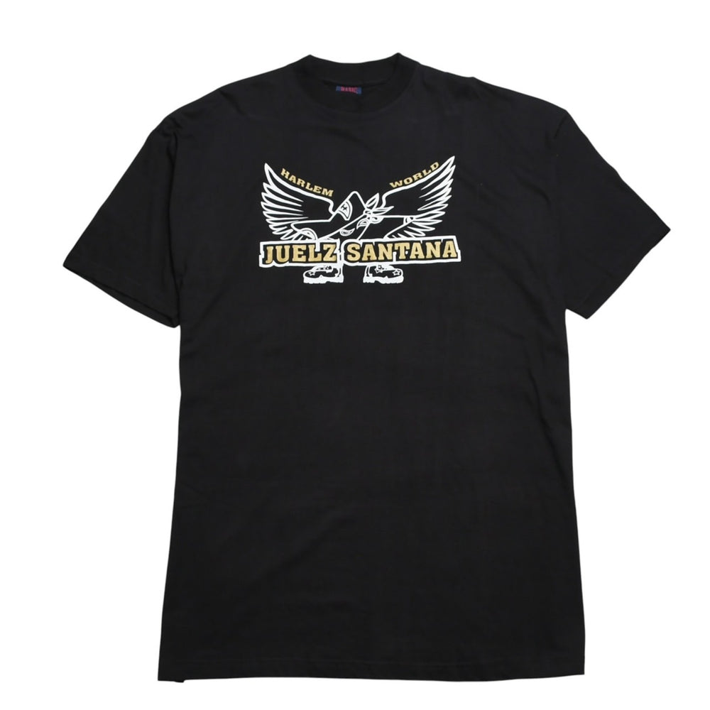 Very Good Condition JUELZ SANTANA Jewels Santana Short Sleeve T-Shirt Size 4XL Black The Diplomats Used 4a004790