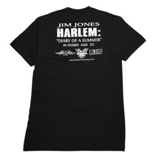 画像をギャラリービューアに読み込む, 極美品 JIM JONES ジム ジョーンズ Harlem Diary of a Summer 半袖Tシャツ サイズ4XL ByrdGang プロモーション ブラック 中古 4a004791