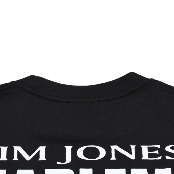 極美品 JIM JONES ジム ジョーンズ Harlem Diary of a Summer 半袖Tシャツ サイズ4XL ByrdGang プロモーション ブラック 中古 4a004791