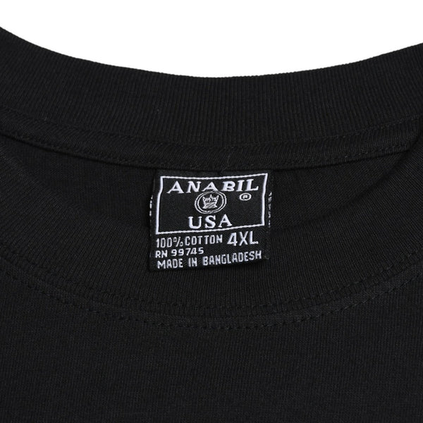極美品 JIM JONES ジム ジョーンズ Harlem Diary of a Summer 半袖Tシャツ サイズ4XL ByrdGang プロモーション ブラック 中古 4a004791