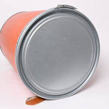 Load image into Gallery viewer, HERMES エルメス サドルボックス SADDLE BOX H800104E インテリア 小物入れ オレンジ シルバー 美品 中古 4a004803
