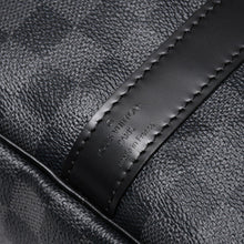 Load image into Gallery viewer, 極美品 ルイヴィトン LOUIS VUITTON キーポル バンドリエール 55 ボストンバッグ ダミエ グラフィット ブラック N41413 中古 4a005353
