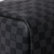 Load image into Gallery viewer, 極美品 ルイヴィトン LOUIS VUITTON キーポル バンドリエール 55 ボストンバッグ ダミエ グラフィット ブラック N41413 中古 4a005353