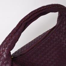 Load image into Gallery viewer, 極美品 BOTTEGA VENETA ボッテガヴェネタ イントレチャート ワンショルダーバッグ ワインレッド パープル 中古 4a005417