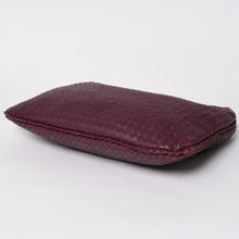 Load image into Gallery viewer, 極美品 BOTTEGA VENETA ボッテガヴェネタ イントレチャート ワンショルダーバッグ ワインレッド パープル 中古 4a005417
